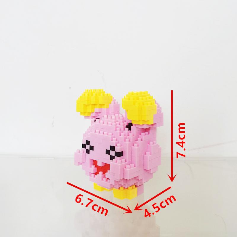 Anime Pokémon Building Blocks Assembly Anime Charizard Doll Blastoise Bulbasaur Gengar Bricks Figures Toy for Kid Gift