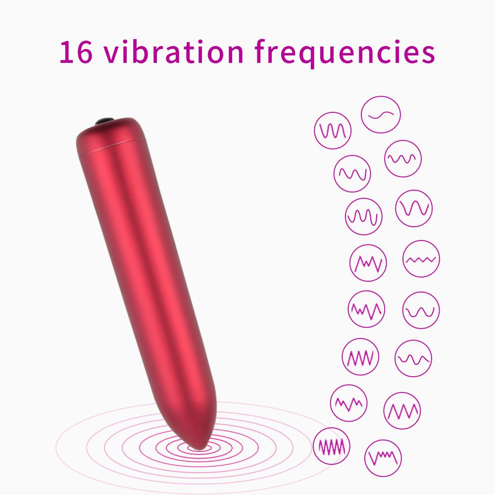 LEVETT 16 Speeds Mini Bullet Vibrators For Women USB Vibrating Clitoris Stimulator Finger Dildo Lipstick Vibrator Sex Toys Shop