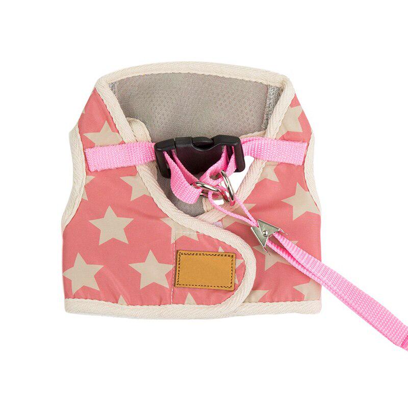 Polyester Kitten Puppy Dogs Harness And Leash Set Dogs Vest Harness