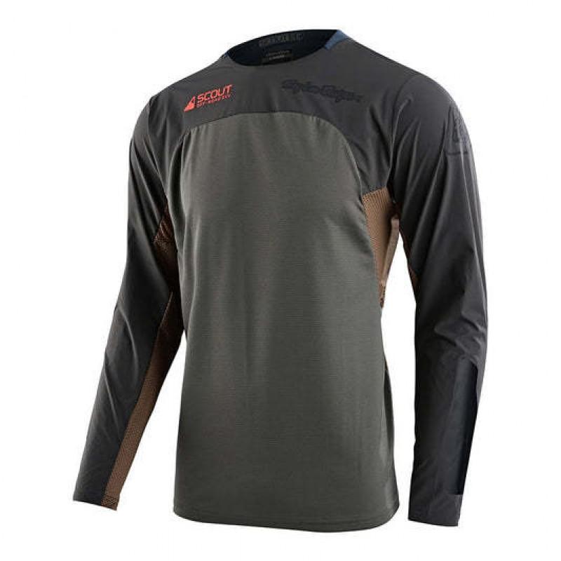 Men Women Cycling Long Sleeve Jersey Breathable Quick Dry Mountain Bike MTB Shirt Sport Wear