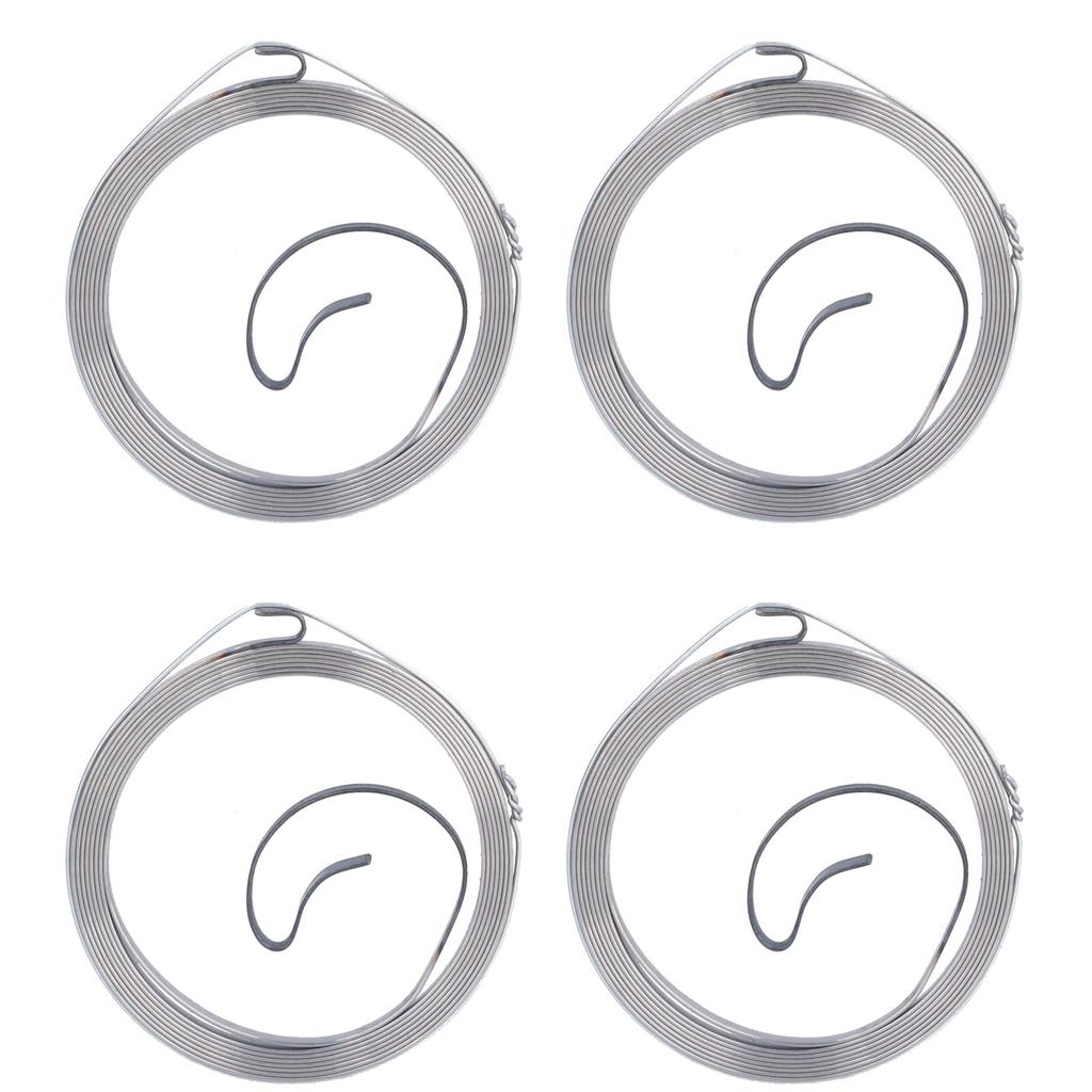 10Pcs Pull Starter Spring Metal Start Coil Accessory Part for 168F 170F Gasoline Engine