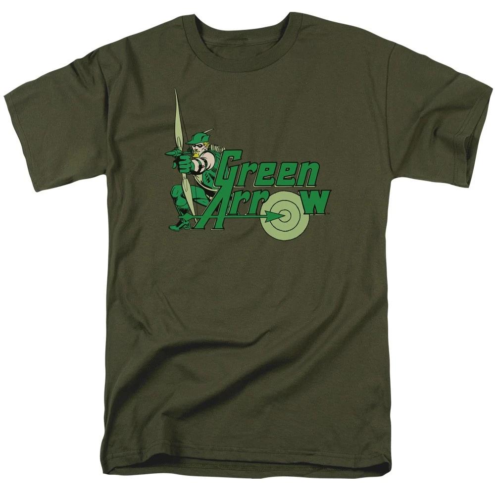 DC Comics - Green Arrow - Green Arrow -  Unisex Children s T-shirt - Green 150