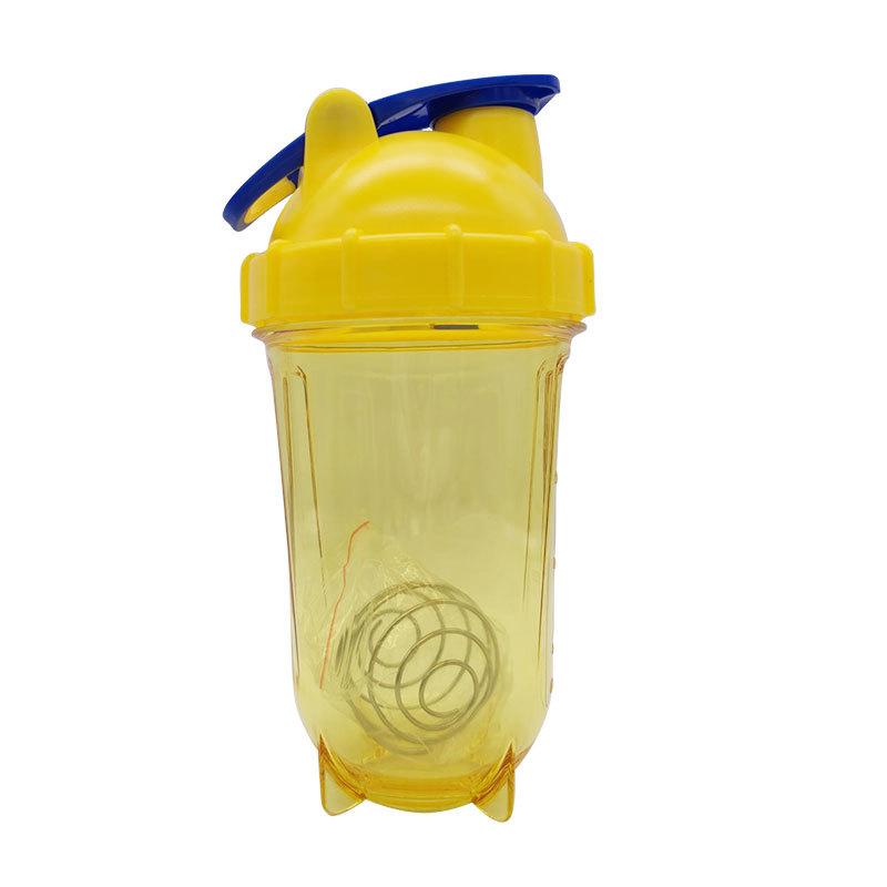 

Shake Cup Протеиновый порошок Замена еды Чашка для размешивания Фитнес Спортивная чашка для воды Весы Портативный шарик для размешивания Пластиковая чашка для воды жёлтый