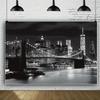 One Piece. Brooklyn Bridge and New York City Wall Background Photography Fabric.zyc