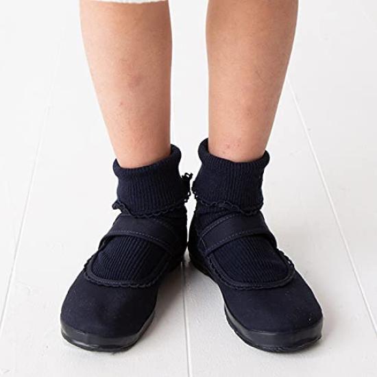 2611012 POMPKINS Ribbon Embroidered Shoes Made in Japan [POMPKINS] (Con, 21cm)