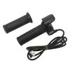 LCD Panel Throttle Grip, Button Operated High Precision Heavy Duty Electric Scooter Twist Throttle Grip Easy Installation (36V)
