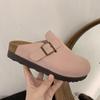 Women's 4.5cm Birkenstock Spring 2025 Closed-Toe Thick-Soled Mule Sandals Suitable for Outdoor and Leisure Activities