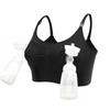 Hands-Free Bra Compatible Breast Pump With Adjustable Straps For Nursing Moms
