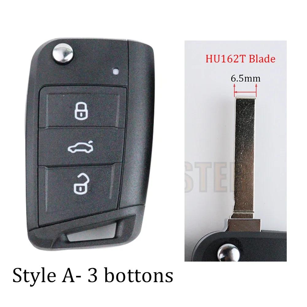 For Volkswagen Vw Golf 7 4 5 Mk7 Mk4 6 Tiguan Gti For Skoda Octavia A7 For Seat Leon Ibiza Altea Car Key Fob Case Shell Housing
