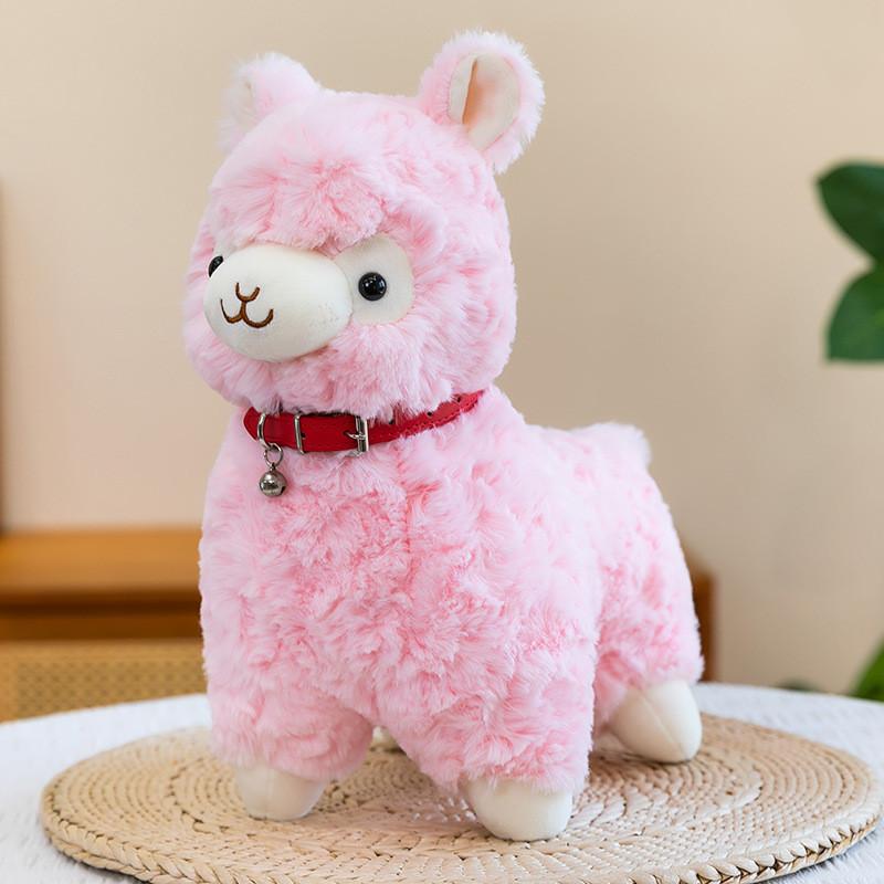 Cute Cartoon Alpaca Plush Toy For Kids Birthday Gift Small Stuffed Animal Collectors Edition