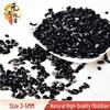 Black Obsidian Crushed Stone Ornament for Fish Tank Purification and Landscaping