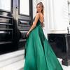 Solid Color Bridesmaid Dress, Long Off-Shoulder Slimming Maxi Gown for Weddings and Formal Events, Chic Matching Outfits for Bridal Party