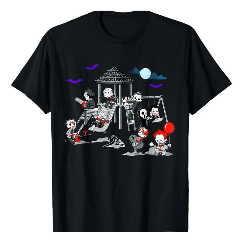 Camiseta De Regalo Para Disfraz De Halloween De Horror Clubh S