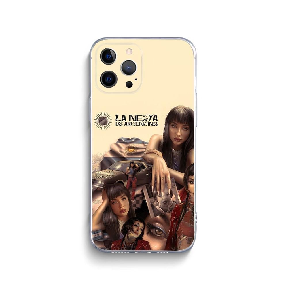 

Singer M-Maria B-Becerra Phone Case For iPhone 15 14 13 12 11 Pro Max Xs Xr X 7 8 Plus 12 13 Mini Silicone Clear Cover iPhone8