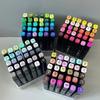 24-120 Colors Art Marker Pen Set for Draw Double Oily Headed Sketching Oily Tip Based Markers Graffiti Manga School Art Supplies