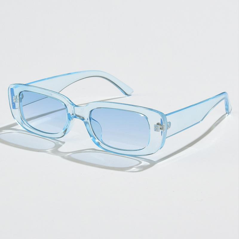 Retro Small Frame Sunglasses Men'S And Women'S Tide Rectangular Sunglasses Street Shot Sunglasses S9071