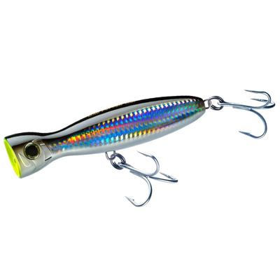 YO-ZURI Mag Popper Floating 100mm Black Back, Moving Weight