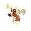 Les Trésors De Lily [K2391] - Humorous Figurine 'Chelsea Dog'