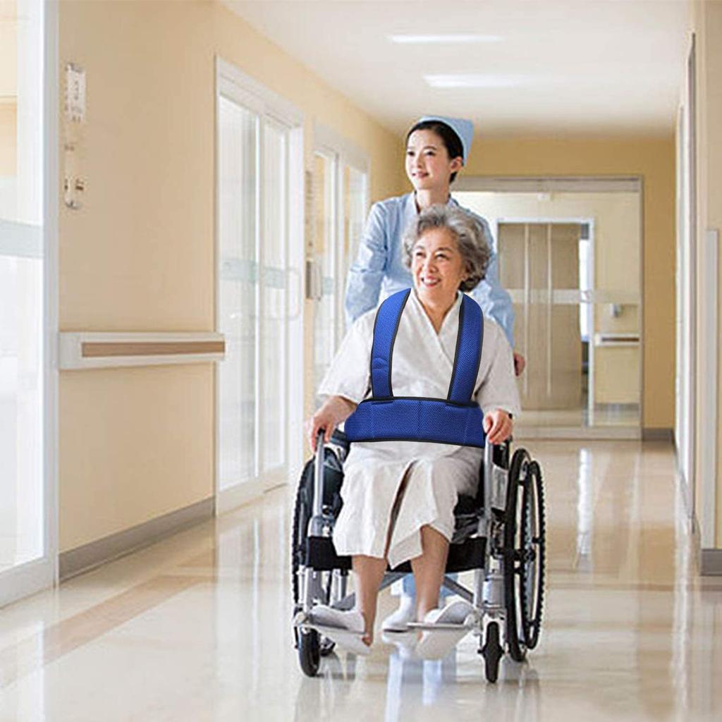 environment protection Wheelchair Belt Breathable Durable Non-Slip Seat Belt Anti-Fall SeatAnti-fall Care Products