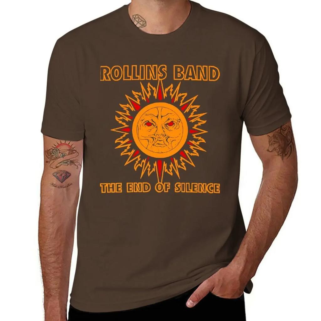 Short sleeve cute clothes t shirt ROLLINS BAND Essential T-Shirt clothing harajuku graphic t shirts oversized