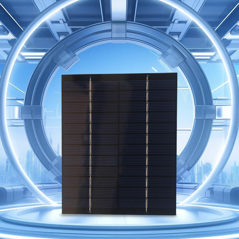 2W 12V Solar Panel Small Power Emergency Panels 110X136MM Outdoor Solar Cell Waterproof Solar Plate for Fans Outdoor Lamp Pump
