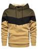 Men's Three-Color Patchwork Hoodie - Hot-Selling Streetwear Sports Jacket