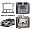 Car Radio Fascia Fit for FORD FOCUS 2005-2011 MANUAL AC/AUTO AC Dashboard Refitting Installation Trim Kit Stereo Player Panel