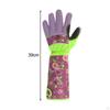 2 Pack Long Sleeve Gardening Gloves for Outdoor Work And Landscaping