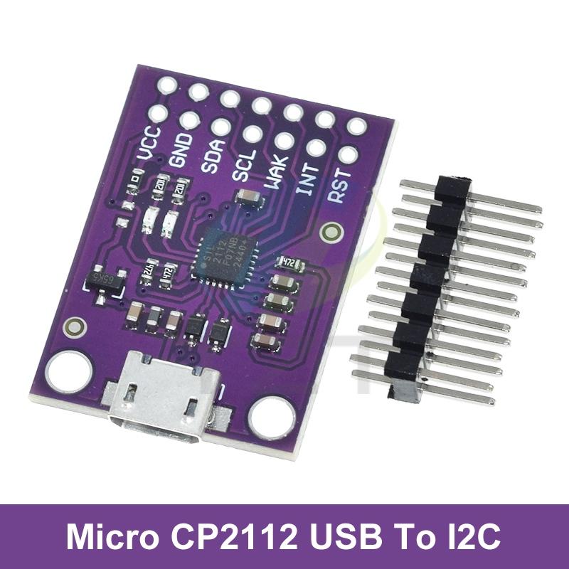 1/3PCS CP2112 Micro/Type-c Debug Board USB To I2C Module For Arduino