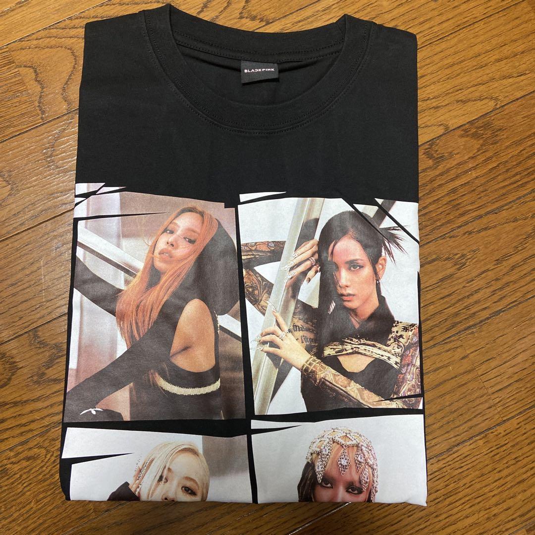 

[USED] BLACKPINK Photo Print T-shirt Size M