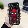 Marvel Groot Deadpool Měkký kryt pro iPhone 16e 15 16 14 Plus 17 Air 7 8 XS Max 12 13 11 17 Pro Max 13 Mini