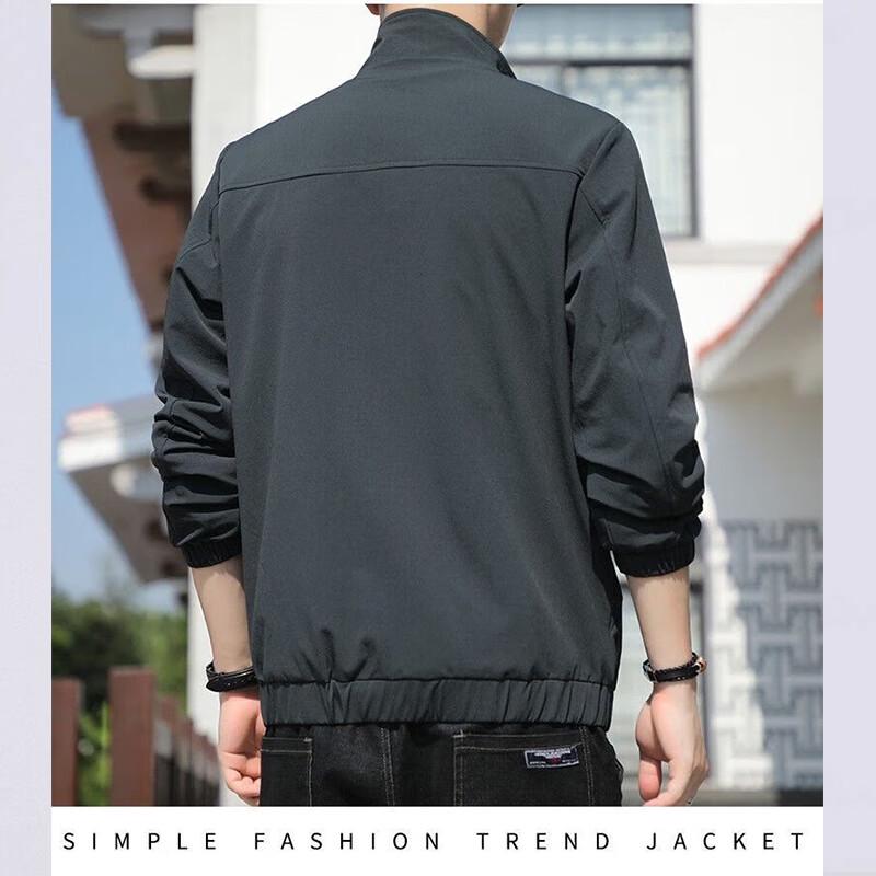 Mark Fairwhale Herren Winddichte Stehkragenjacke