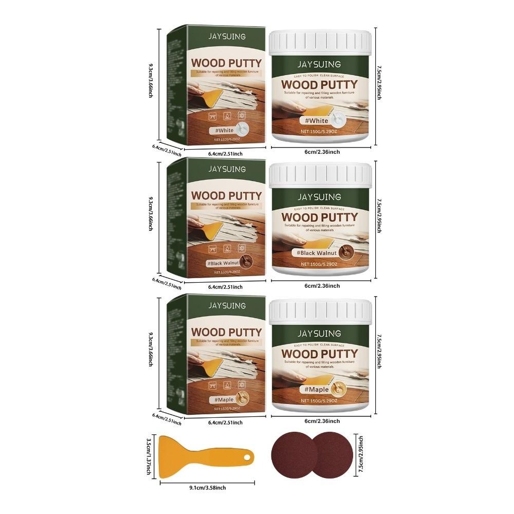 Schnelltrocknende Holzreparaturpaste Allzweck-Holzlochfüller Tragbarer Holzfüller Holzmöbel