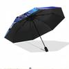 Genshin Impact Print Automatic Open Close Umbrella, Portable Foldable Umbrella, for Outdoor Commute Camping Trip, Ideal Birthday Gift