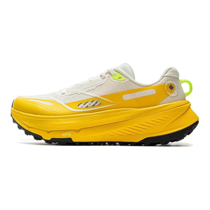 Li-Ning Dilu 2 Womens Low Top Running Shoes Beige Support Anti Slip Cushion ARNV010-1 37