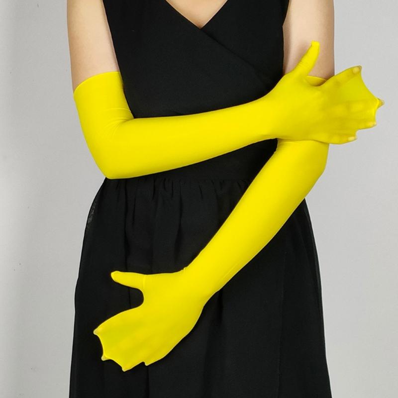 Ultradünne Handschuhe für Frauen und Mädchen für Themenpartys, angenehm zu tragen, elastische Tüll-Langhandschuhe für den Sommer