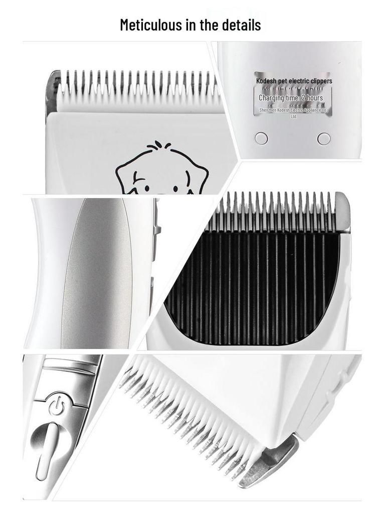 Koders CP9600/3300/6800/3000/8000 Pet Electric Hair Clipper & Nail Trimmer for Cats and Dogs