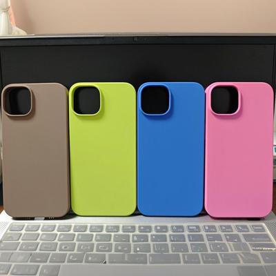 Capa de silicone macio para Apple 16, capa antiderrapante para Apple 15, 14, 13 Pro Max, capa antisujeira para Apple 12, 11 Pro Max