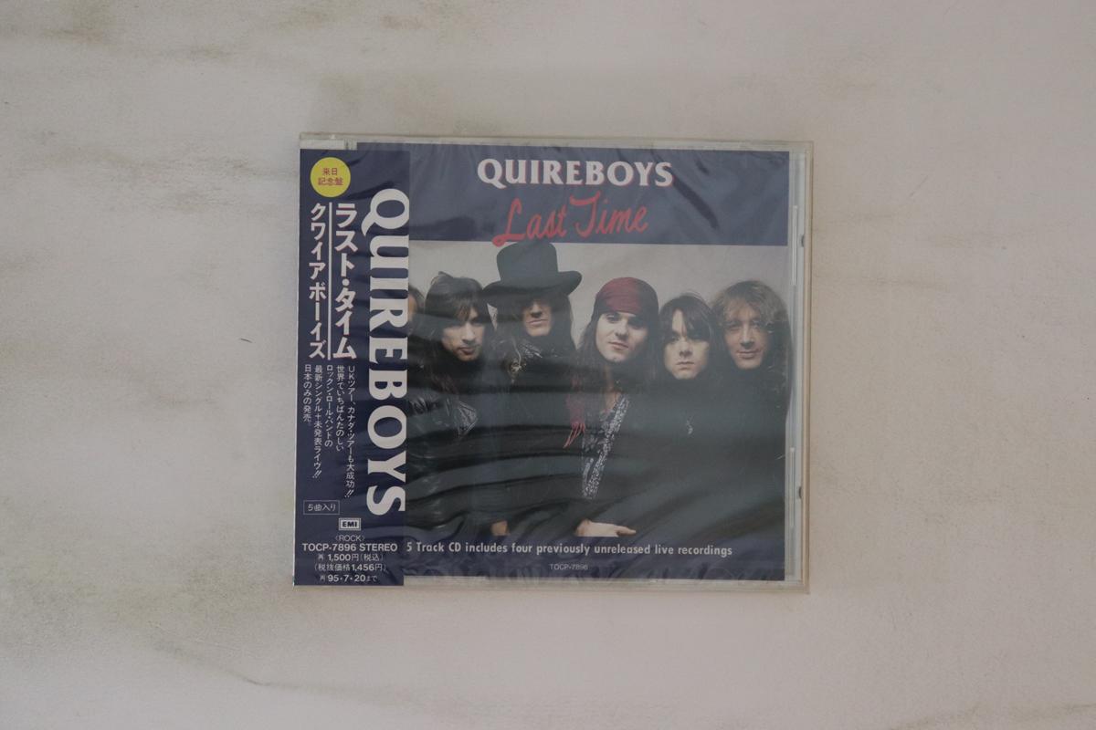 

CD QUIREBOYS - Last Time TOCP7896PROMO EMI 1993 Япония Оби Рок Б/У