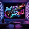 Neon Rockgitarre Wandteppich Rock and Roll Hintergrundtuch Bar Musikenthusiast Atmosphäre Raumdekoration