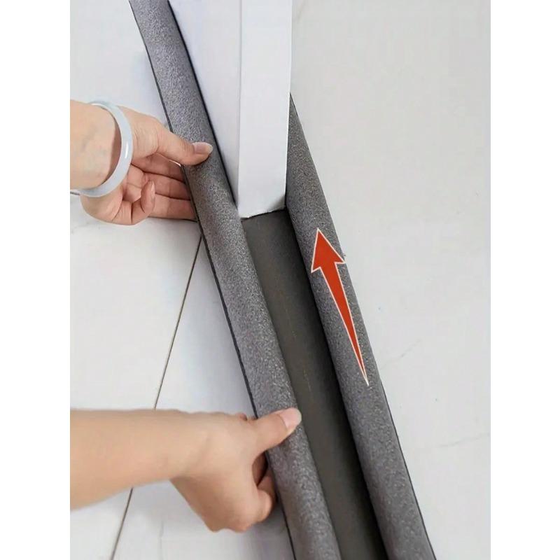 Door Bottom Seal Strip, Door Draft Stopper, Keeps House Warm, Ventilated, Soundproof, Anti-Theft, Windproof