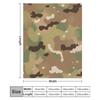 New multicam camouflage. camo. Throw Blanket Reusable Durable Soft Blanket for All Seasons