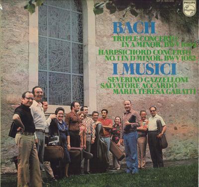 LP Record  - Bach: Harpsichord Concerto No. 1 In SFX8695 PHILIPS Japan Obi Classical Used