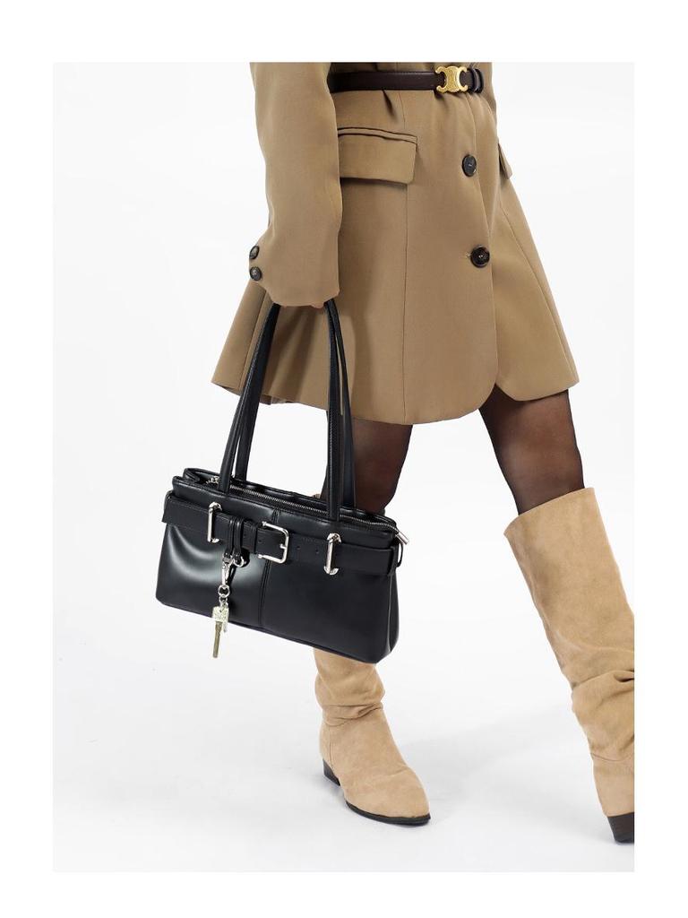 2025 Frühling High-End Retro Baguette Handtasche - Vielseitige Spicy Girl Umhängetasche