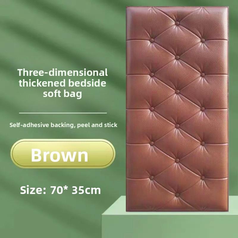 

Обои для спальни, Прикроватная наклейка с пеной по периметру Кан 70 * 35 cm