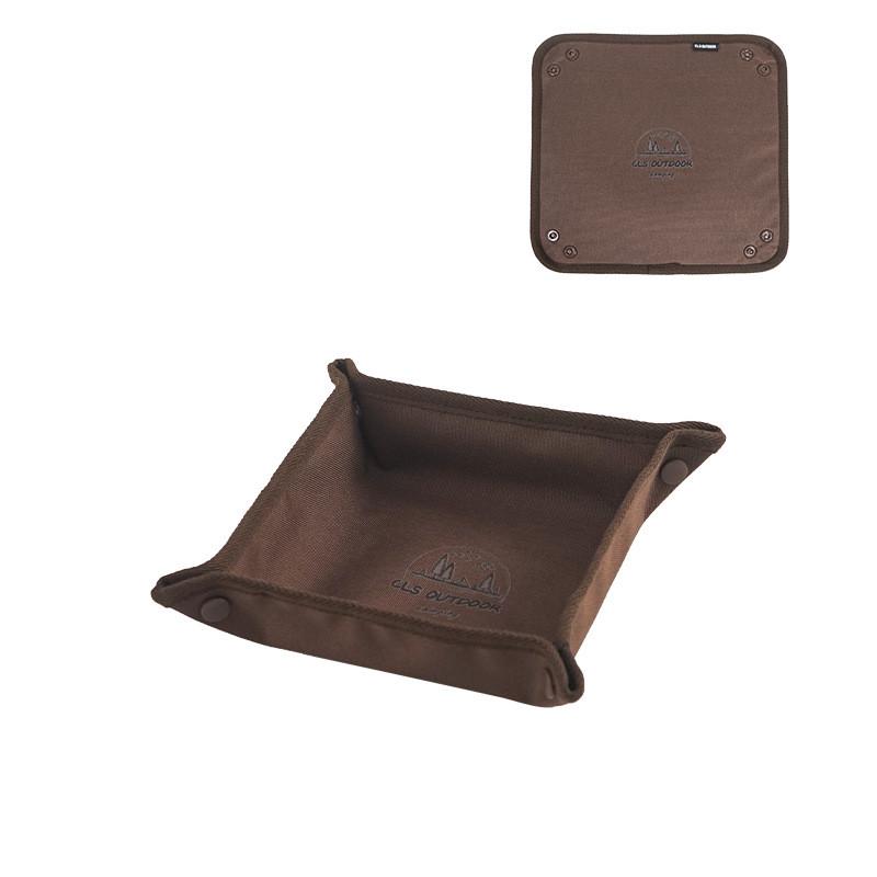 

Кофе Каки, 2 цвета, уличный лоток для хранения кемпинга, домашняя дорожная коробка для хранения, портативный складной квадратный ящик для хранения различных вещей для кемпинга