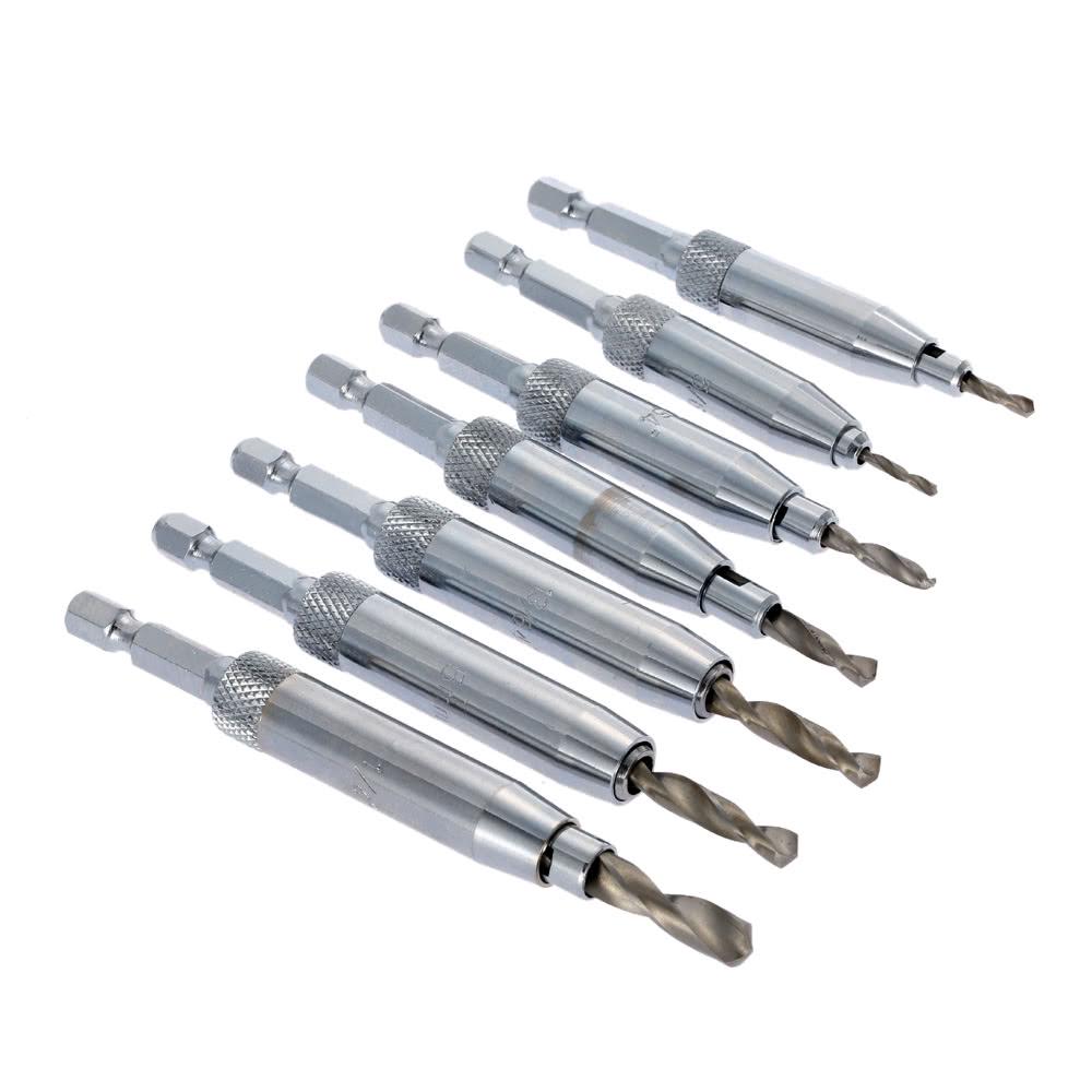 Buy Professional Doors Self Centering Hinge Tapper Core Drill Bit Set ...