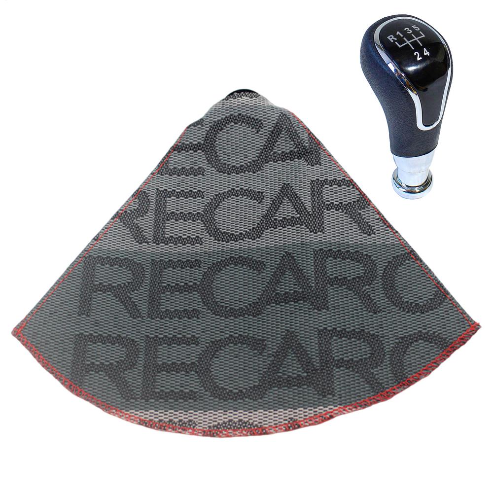 

Car Shift Knob Cover Car Shifter Cover Automotive Interior Accessories Shift Boot For Cockpit Vehicle Driving Daily Use Travel сірий колір