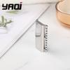 YAQI Ghost 70SP 316 Edelstahl Polierter Sicherheitsrasiererkopf mit 0,7 mm Klingenspalt