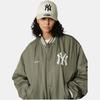 New Era FW25 MLB Nylon Stadium Jacket Series New York Yankees Loose Short Arched Home Letter Single-Breasted Casual Simple Long Sleeve Jacket 14742036